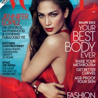 Jennifer Lopez on the April 2012 cover of Vogue 