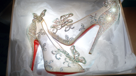 Christian Louboutin Reimagines Cinderella's Glass Slipper – The Hollywood  Reporter