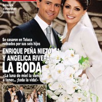La boda de Angelica Rivera en la portada de ¡Hola!