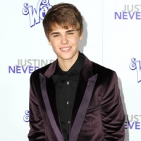 En el estreno de Never Say Never con Justin Bieber