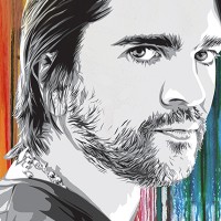 Juanes por Mr. Brainwash